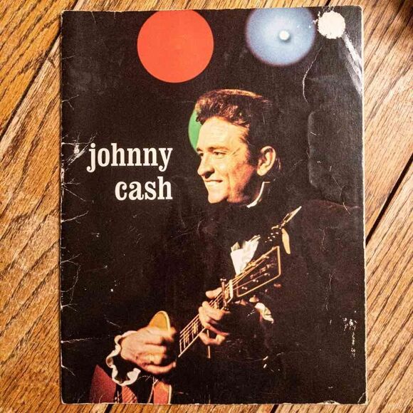 Vintage 1970 The Restless Ballad of Johnny Cash Country Music Fan Book - Picture 1 of 5